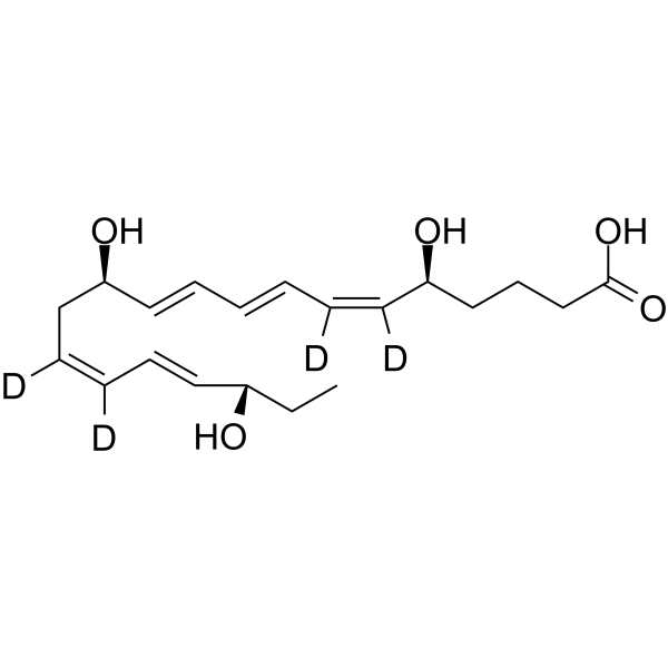 Resolvin E1-d<sub>4</sub>-1 Chemical Structure