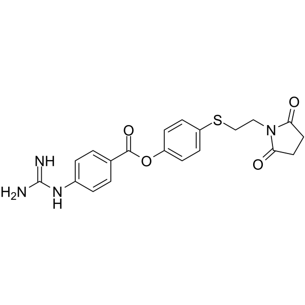 Patamostat Chemical Structure