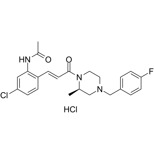 CCR1 antagonist 11 hydrochloride Chemical Structure