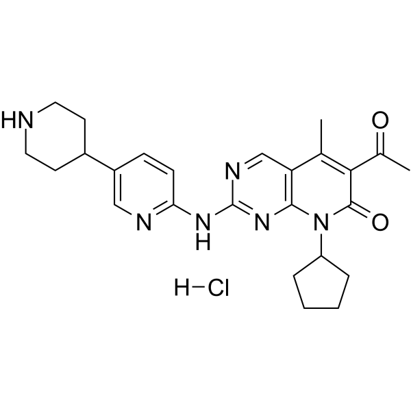 Dalpiciclib hydrochloride Chemical Structure