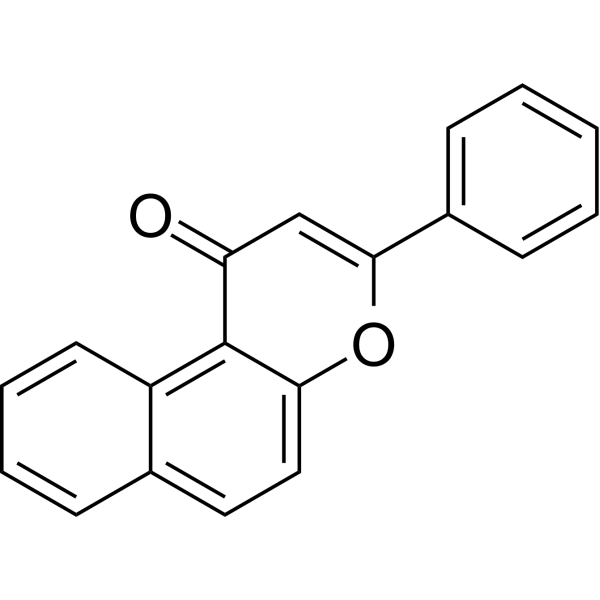 β-Naphthoflavone Chemical Structure