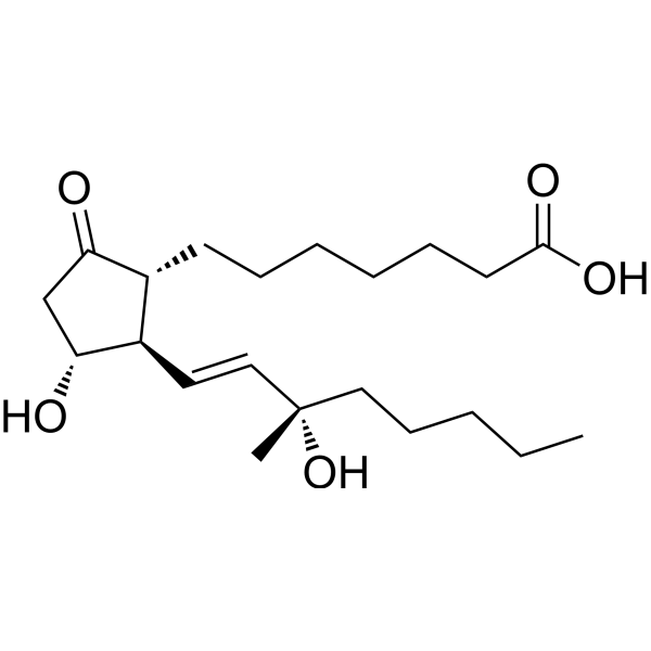 15-Methylprostaglandin E1 Chemical Structure