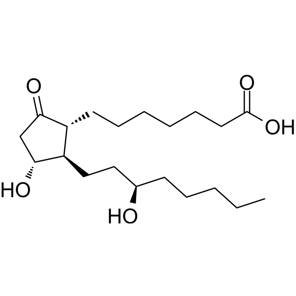 13,14-dihydro-15(R)-Prostaglandin E1 Chemical Structure