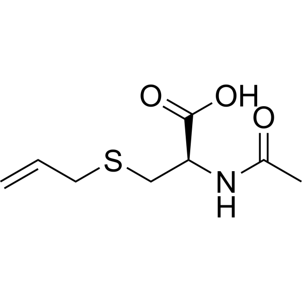 S-Allylmercapturic acid Chemical Structure