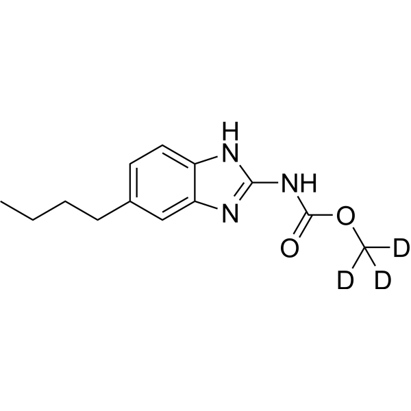 Parbendazole-d<sub>3</sub> Chemical Structure