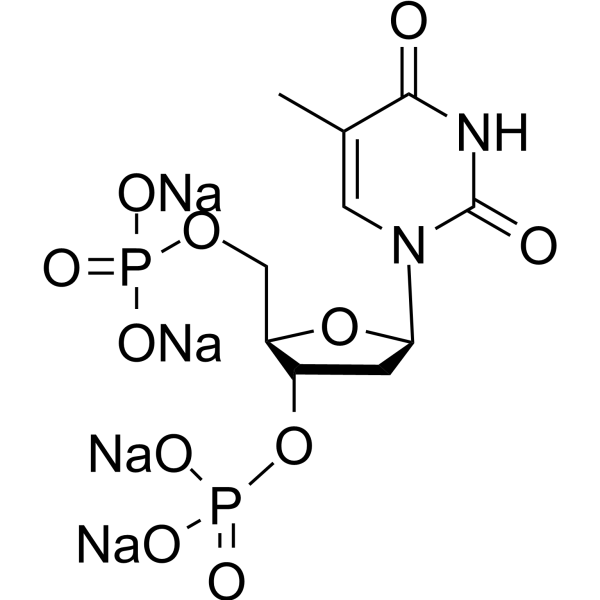 <em>Thymidine</em> 3',5'-diphosphate tetrasodium