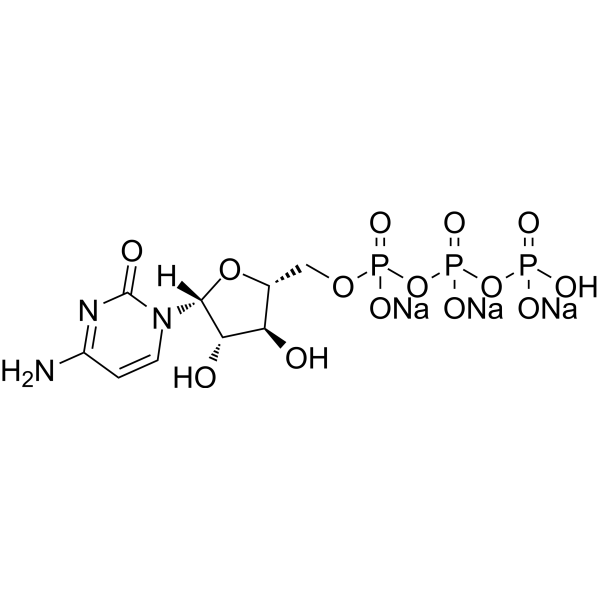 Cytarabine triphosphate trisodium Chemical Structure