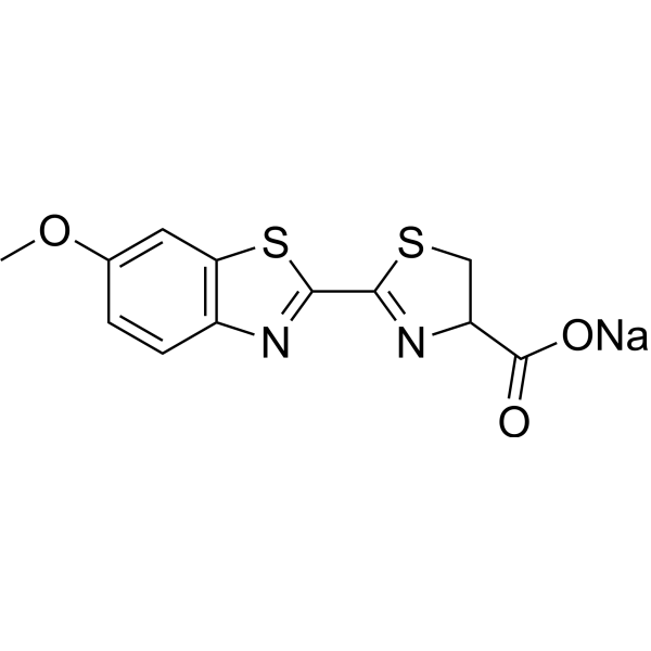 (Rac)-Luciferin 6′-methyl ether sodium Chemical Structure