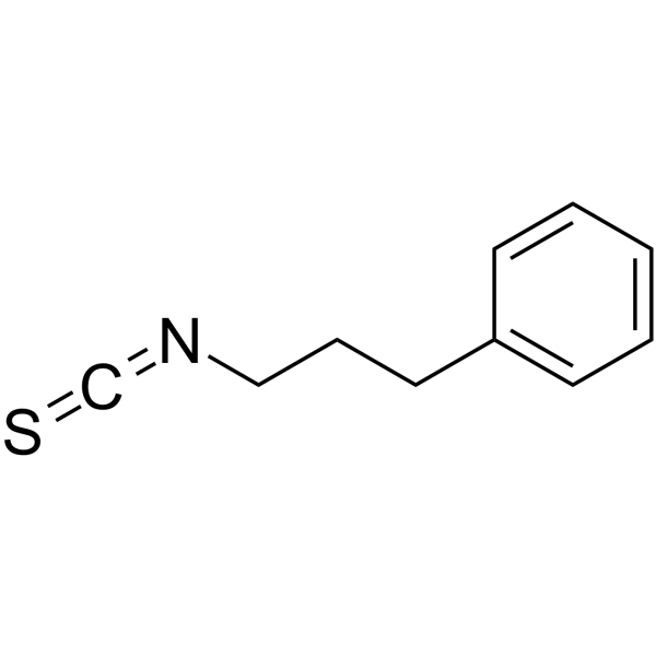 3-Phenylpropyl isothiocyanate Chemical Structure