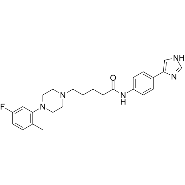 Dopamine D3 receptor ligand-3 Chemical Structure