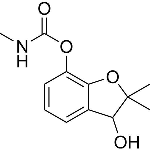 3-Hydroxycarbofuran Chemical Structure