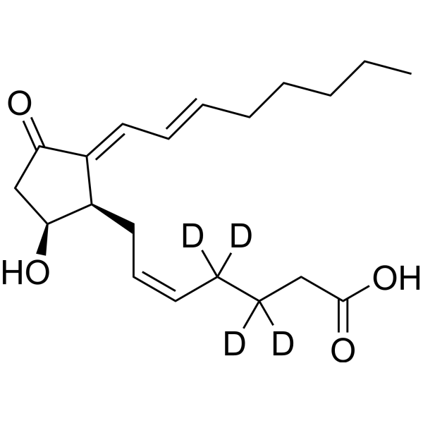 15-deoxy-Δ12,14-<em>Prostaglandin</em> <em>D2</em>-d<em>4</em>