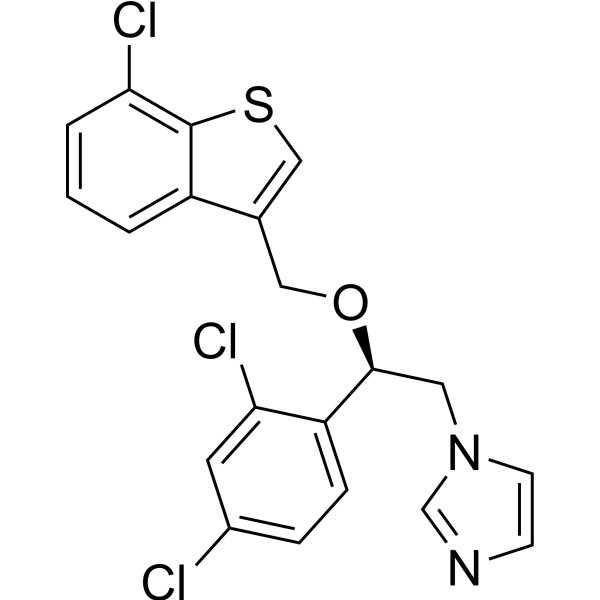 Arasertaconazole Chemical Structure