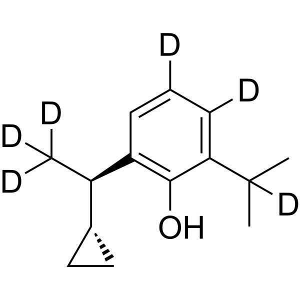 Cipepofol-d<sub>6</sub>-2 Chemical Structure