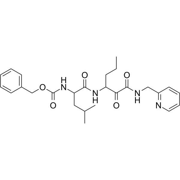 (Rac)-Calpain Inhibitor XII Chemical Structure