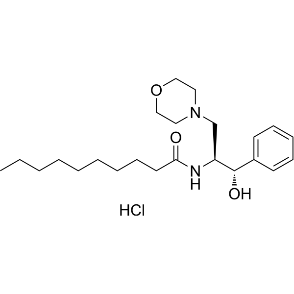 (−)-L-threo-PDMP hydrochloride Chemical Structure