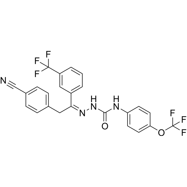 Metaflumizone Chemical Structure