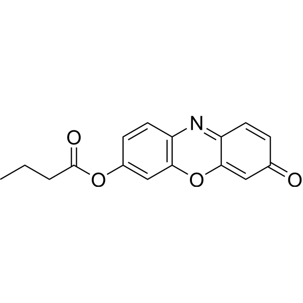 Resorufin butyrate Chemical Structure