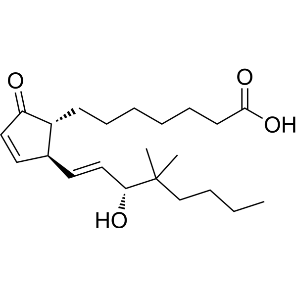 16,16-Dimethyl prostaglandin A1 Chemical Structure
