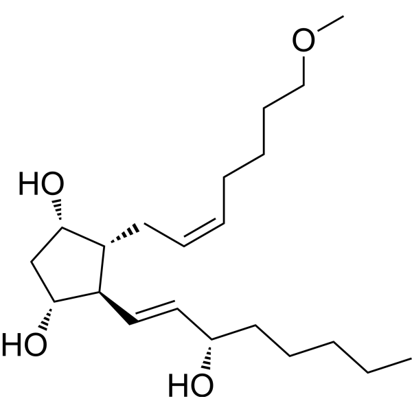 Prostaglandin F2α alcohol methyl ether Chemical Structure