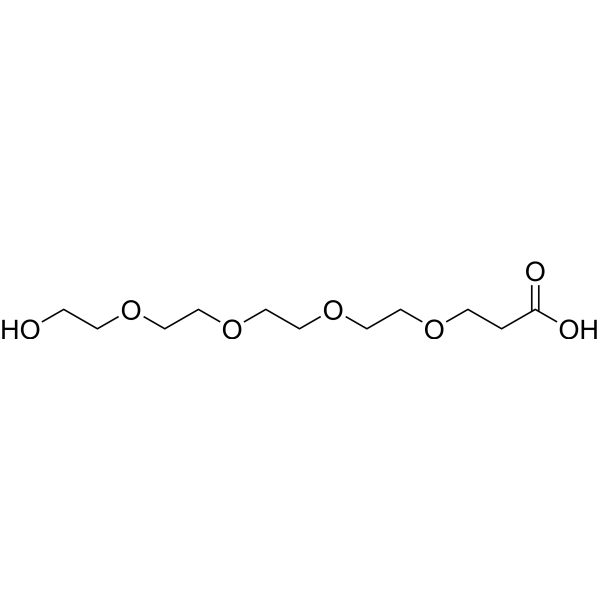 Hydroxy-PEG4-acid Chemical Structure