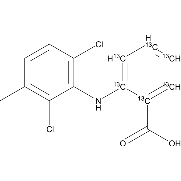 Meclofenamic acid-<em>13</em>C6