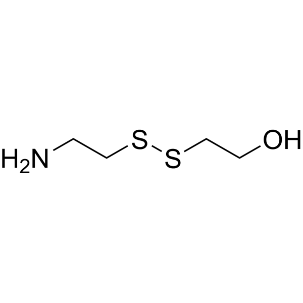 Aminoethyl-SS-ethylalcohol Chemical Structure