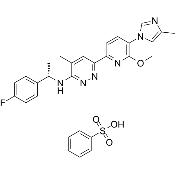 BPN-15606 besylate Chemical Structure