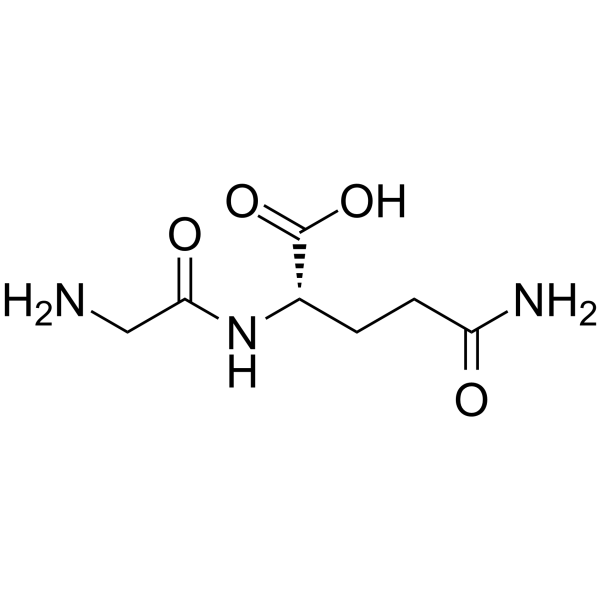 Glycyl-glutamine Chemical Structure