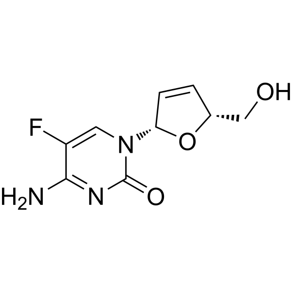 Elvucitabine Chemical Structure