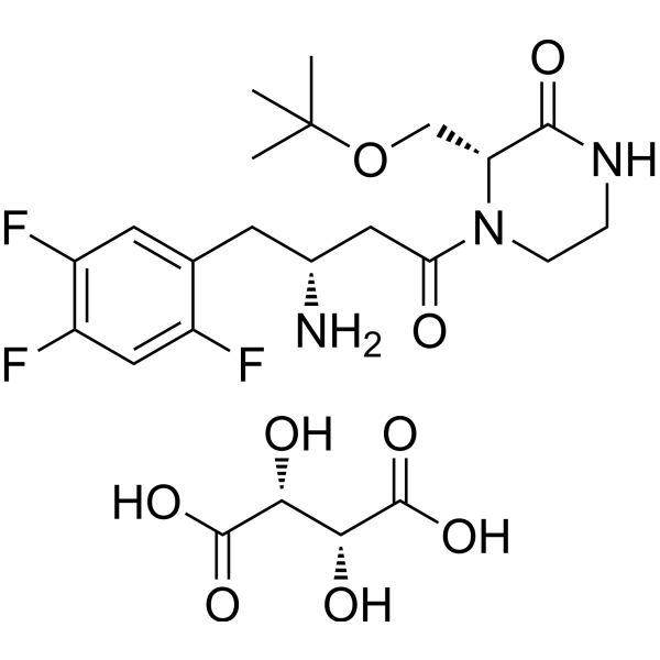 Evogliptin tartrate Chemical Structure