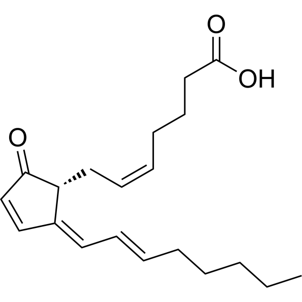 15-Deoxy-Δ12,14-prostaglandin A2 Chemical Structure