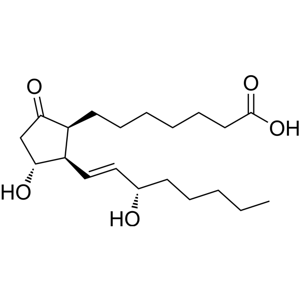 8-iso Prostaglandin E1 Chemical Structure
