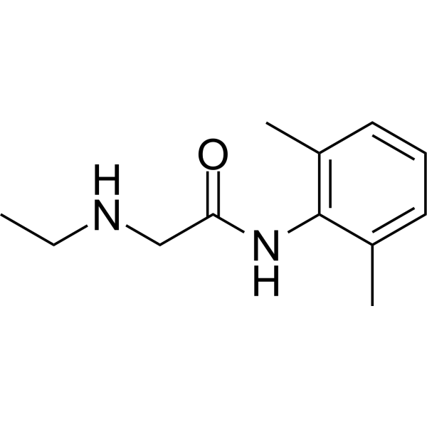 Monoethylglycinexylidide Chemical Structure