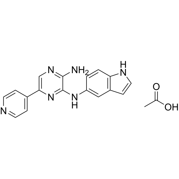 AKN-028 acetate Chemical Structure