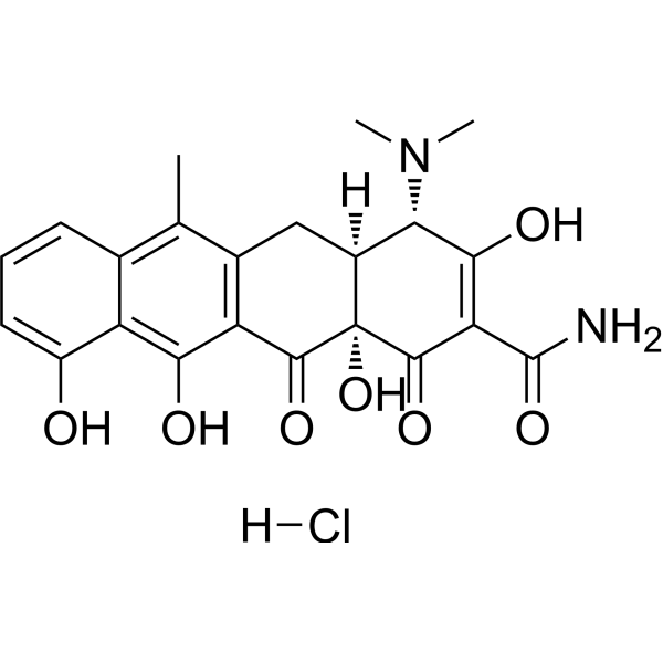 Anhydrotetracycline hydrochloride Chemical Structure