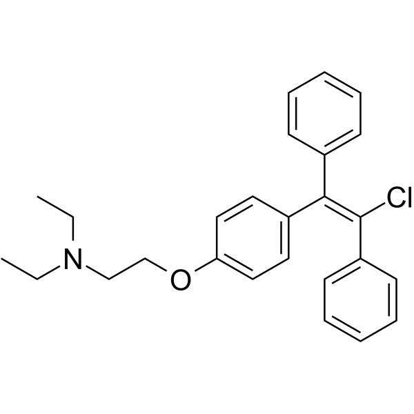 Enclomiphene Chemical Structure