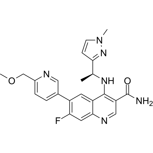ATM Inhibitor-10 Chemical Structure