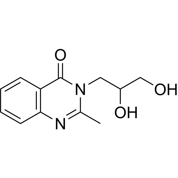 Diproqualone Chemical Structure