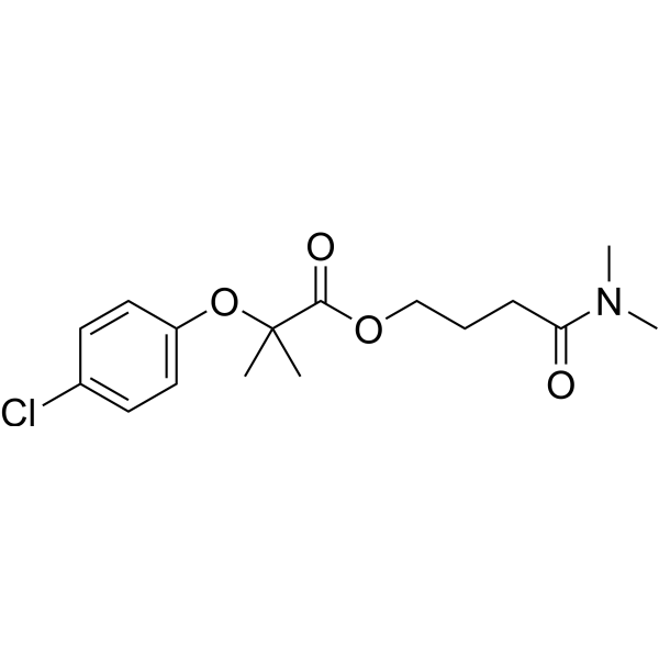 Clofibride Chemical Structure