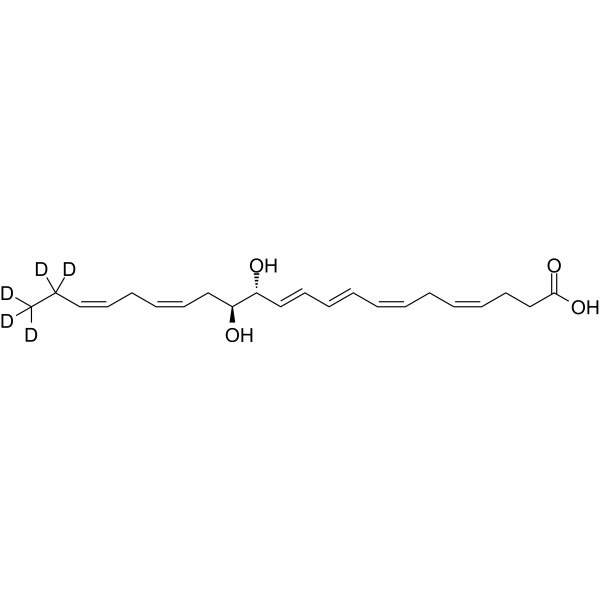 Maresin 2-d<sub>5</sub> Chemical Structure
