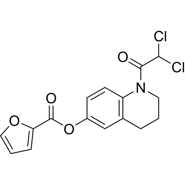 Quinfamide Chemical Structure