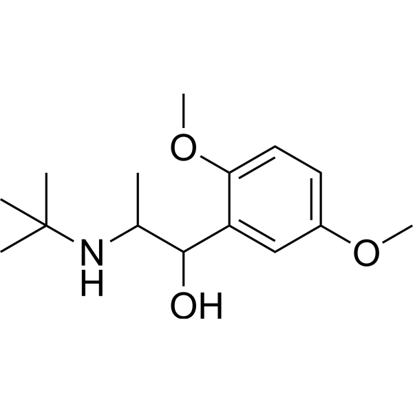 Butaxamine Chemical Structure