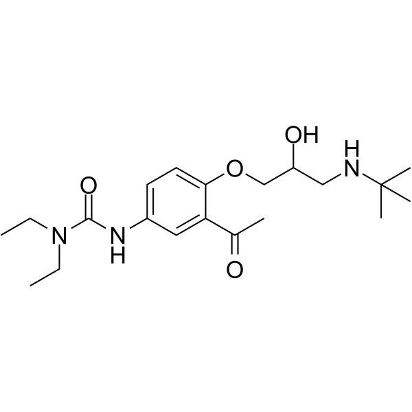 Celiprolol Chemical Structure
