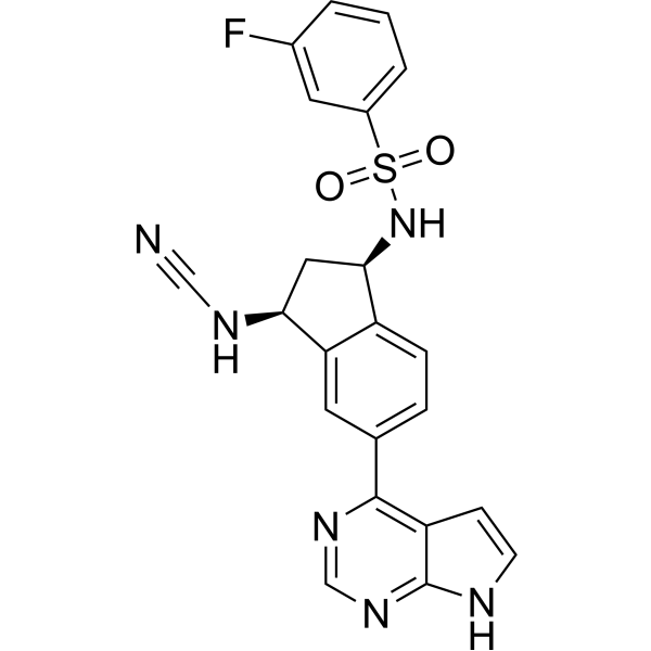 JAK3 covalent inhibitor-1 Chemical Structure