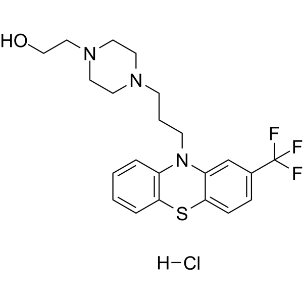 Fluphenazine hydrochloride Chemical Structure