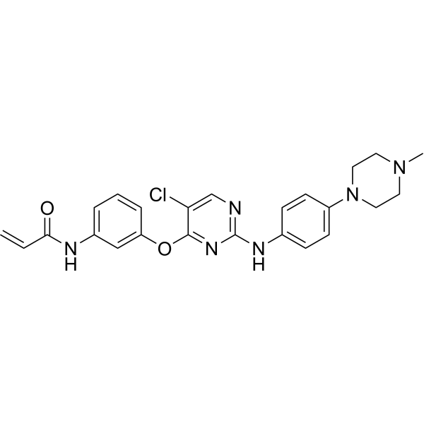 WZ-3146 Chemical Structure