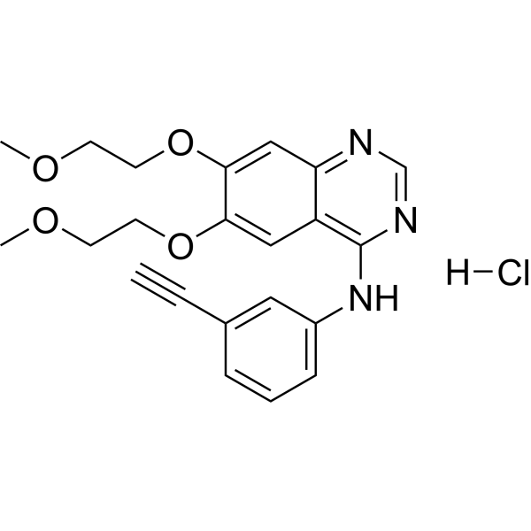 Erlotinib Hydrochloride Chemical Structure