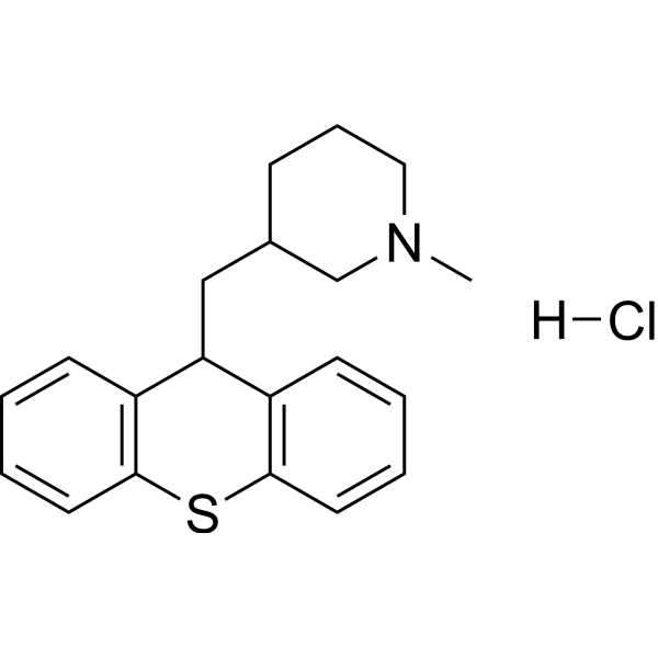 Metixene hydrochloride Chemical Structure