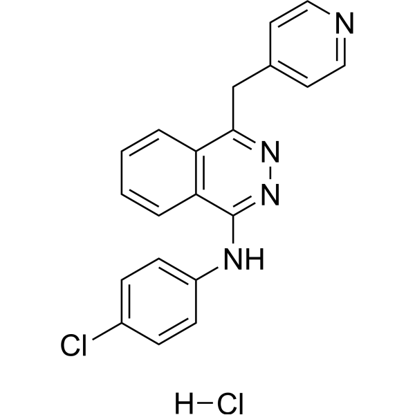 Vatalanib hydrochloride Chemical Structure